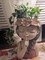 Small Fairy Succulent Plant Pot Face Planters Pots Head Flowerpot Cute Little Girl with Drainage Hole Succulent Cactus Flower Head Planters